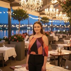 NWT Bold elements ladies off shoulder top